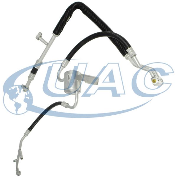 1998 - 2002 EXPEDITION NAVIGATOR MANIFOLD HOSE ASSEBMLY W/AUX A/C AU2Z19D850CA 10700